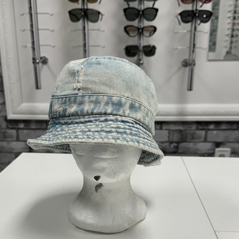 Light Blue Denim Bucket Hat